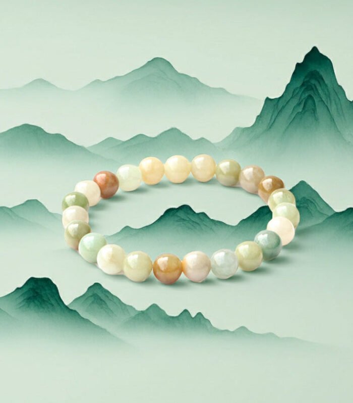 【ATTHIS】天然翡翠多寶手珠 8mm